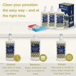 BELCARE Porcelain Daily Polish | Daily Shine Enhancer for Porcelain Surfaces | pH-Balanced Formula for Counters & Vanities - 17 fl oz