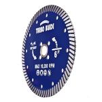 6" Diamond Turbo Blade Granite Blade for Granite Marble Porcelain Tile Wet/Dry Cutting