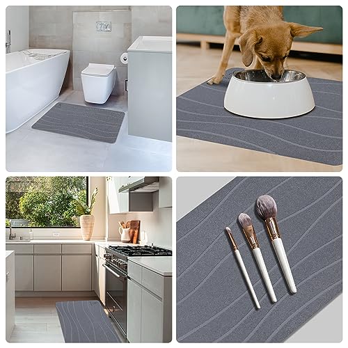 Quick-Drying Diatomaceous Stone Bath Mat