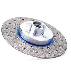 4.5" Tile Grinding Blade Porcelain Blade with Arbor 5/8"-11 for Cutting and Grinding Granite Marble Tiles