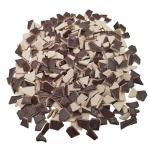 1.1LB Irregular Ceramics Mosaic Tiles, Mosaic Pieces Stones for DIY Mosaic Making Craft Hobby Arts Home Wall Decoration (Coffee)