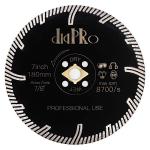 Diapro Diamond Granite Blade 7" for Cutting and Grinding Granite Marble Porcelain Tile (7"-1pc)…