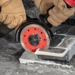 EZARC 5 inch Super Thin Diamond Blade, Diamond Saw Blades for Angle Grinder, 5" Tile Blade for Smooth Cutting Porcelain Ceramic Granite Marble Tile, 7/8"-20mm-5/8 Arbor (2-Pack)