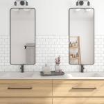 TileHQ 1/2" x 12" Ceramic Jolly Trim in Glossy Elegant White (4 PCS Per Set)