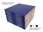 4 in Ceramic Tile Gloss 4 1/4" Box of 10 Pieces for Bathroom Wall and Kitchen Backsplash by Tenedos – Glossy Finish, Classic Look (Cobalt Blue)