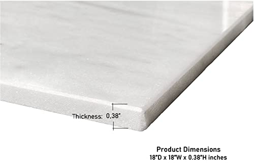 Carrara Marble 18x18 Polished Shower Wall Tile