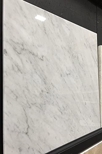 Carrara Marble 18x18 Polished Shower Wall Tile
