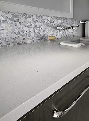 Alaska Gray River Stone Polished Marble Tile