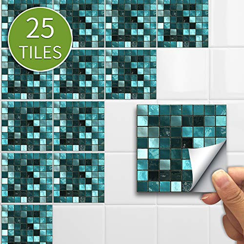 Self-Adhesive 6x6 Inch Tile Stickers for Decor
