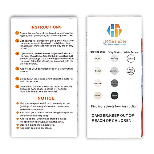 Shower Tile and Tub Repair Kit, 3.7oz