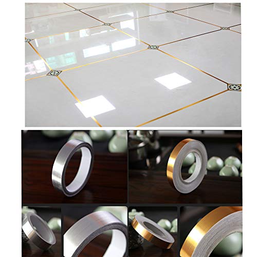 Gold Peel and Stick Tile Stickers - 166 Ft