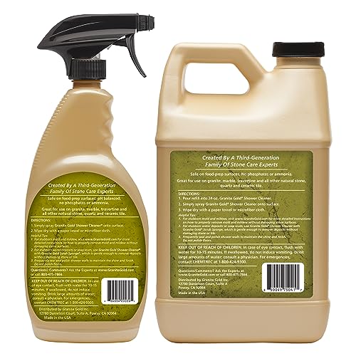 Granite Gold Shower Cleaner Spray - 64 & 24 Oz