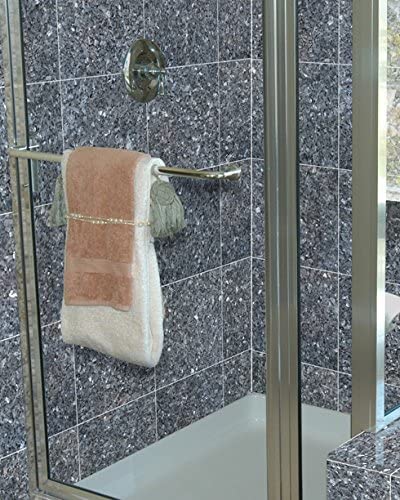 Blue Gray Pearl Granite 12x12 Shower Tile
