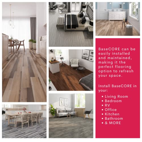 LUCiDA SURFACES Wood-Look Peel and Stick Tiles