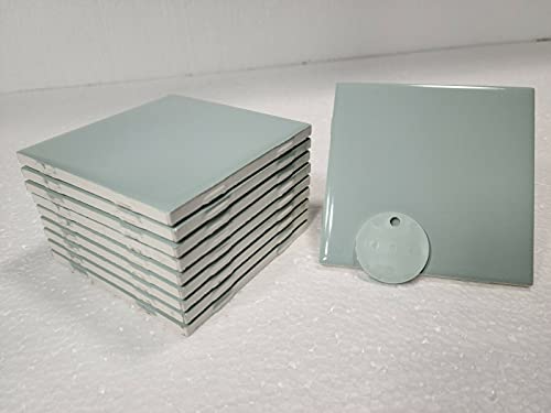 Daltile Seafoam Green 4" Ceramic Shower Tile