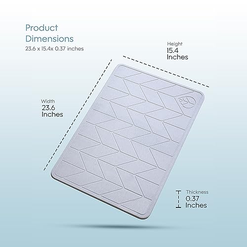 Large Non-Slip Diatomite Shower Floor Mat