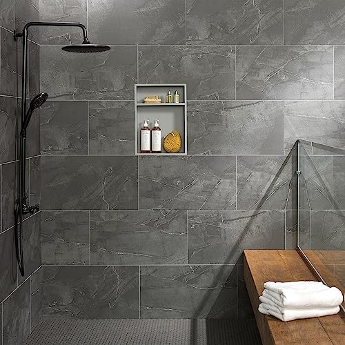 Palisade Interlocking Waterproof Tiles in Cracked Slate