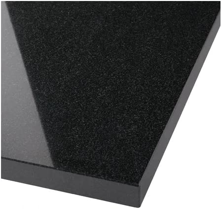 Absolute Black Polished Granite Shower Curb Top