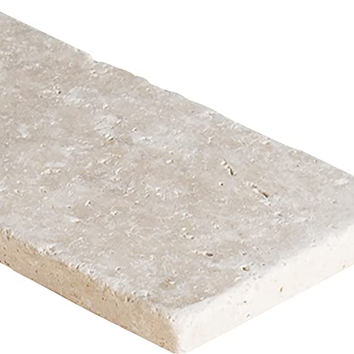 Beige 3x6" Travertine Subway Tile for Showers