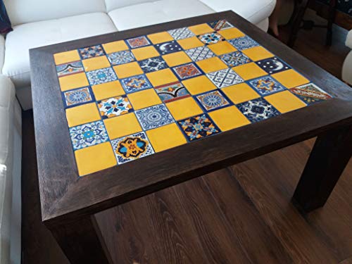 Mexican 4x4 Ceramic Tiles - Azul Mosaic Decor