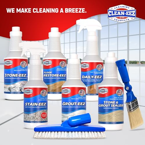 Heavy Duty Natural Stone Cleaner & Grout Brush