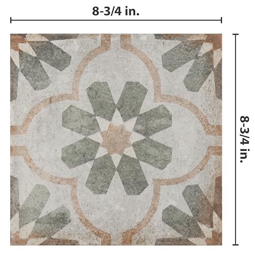 D'Anticatto Decor Porcelain Tile - 8.75" x 8.75