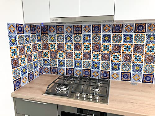Mexican 4x4 Ceramic Tiles - Azul Mosaic Decor