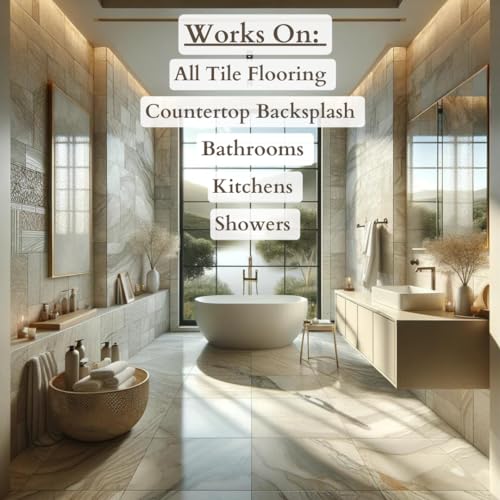 Natural Stone Grout Cleaner for Tile Surfaces