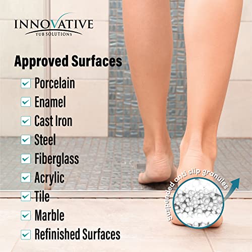 Anti-Slip Textured Coating for Shower Floors
