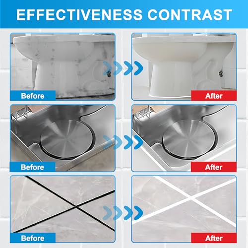 Clear Waterproof Caulk & Seal Silicone Sealant Kit