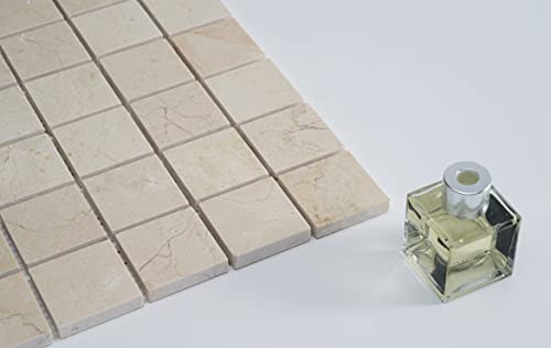 Marble Mosaic Shower Floor Tile - 5 Sheets