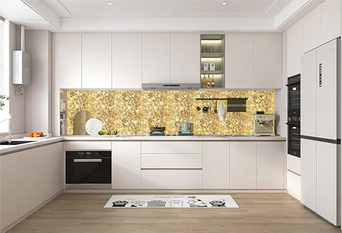 Blujellyfish Gold Penny Round Shower Floor Tiles