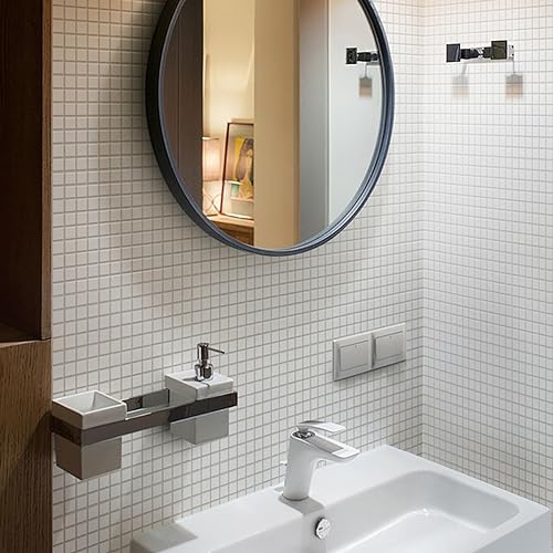 White Mosaic Tile for Shower and Bathroom Decor