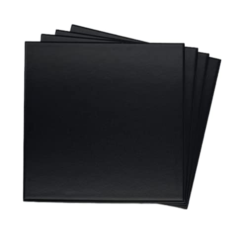 Black Semi Matte 12x12 Porcelain Shower Tile