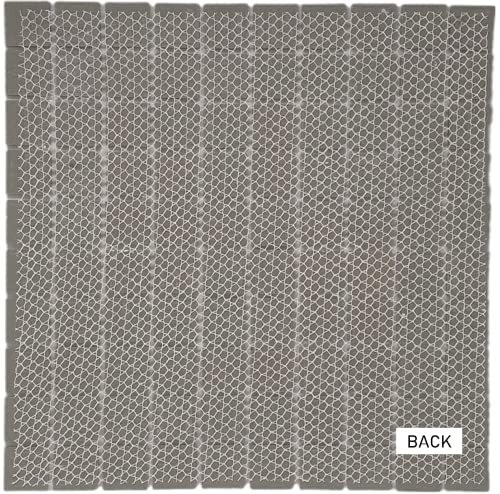 White Porcelain Mosaic Square Tile for Showers