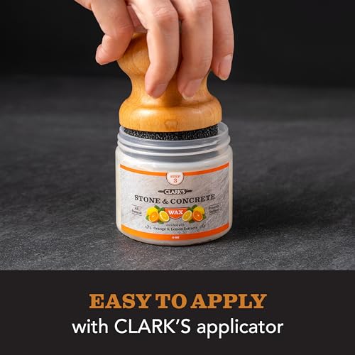 Natural Stone Wax with Citrus Extracts - 8oz