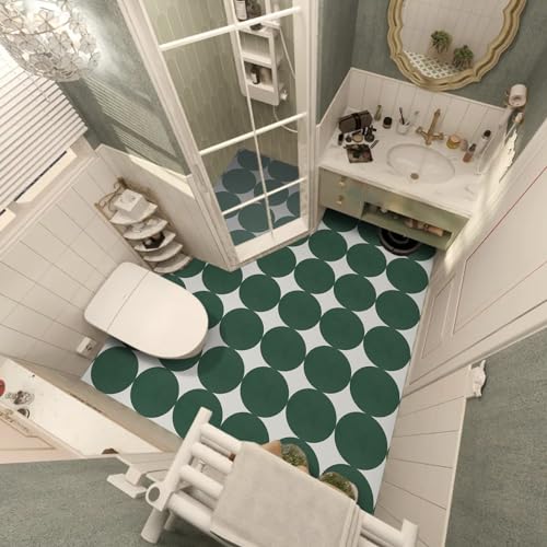 Waterproof Peel and Stick Vinyl Shower Floor Tiles