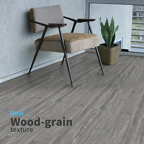 Art3d Deep Gray Peel and Stick Vinyl Tiles