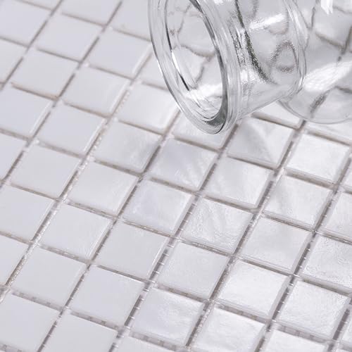 White Mosaic Tile for Shower and Bathroom Decor