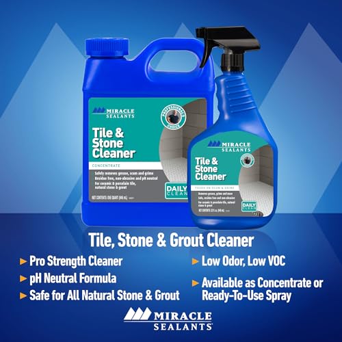 Miracle Sealants Tile & Stone Cleaner Concentrate, 1 Gallon