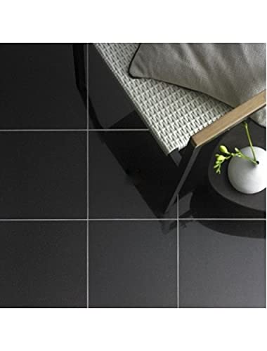 Absolute Black Granite 12x12 Polished Tile