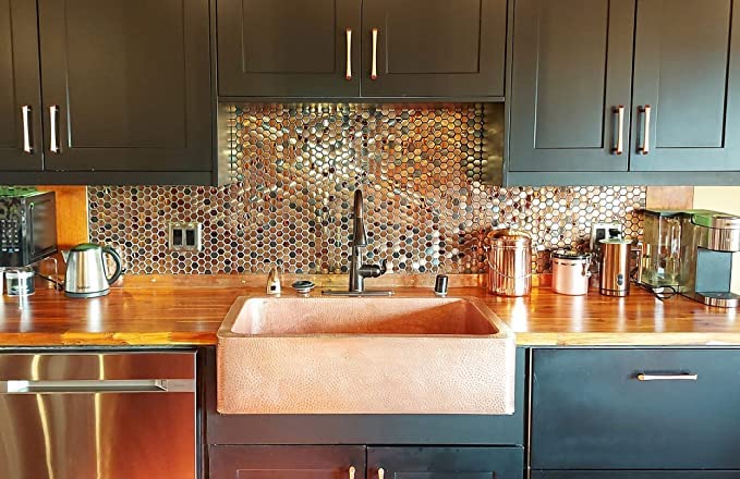 Hexagon Stainless Steel Mosaic Tile for Showers