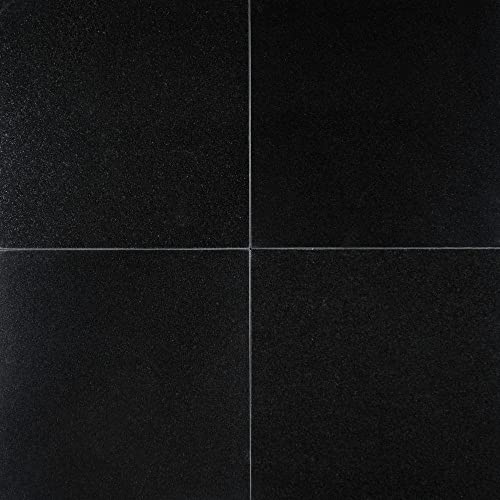 Absolute Black Granite 12x12 Polished Tile