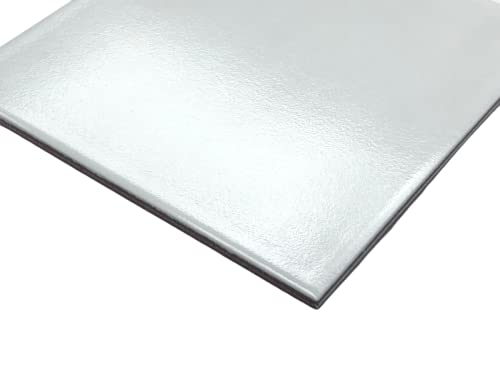 12x12 White Semi Matte Porcelain Tile - Backsplash