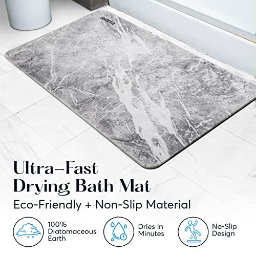 Sutera Diatomaceous Earth Shower Floor Mat