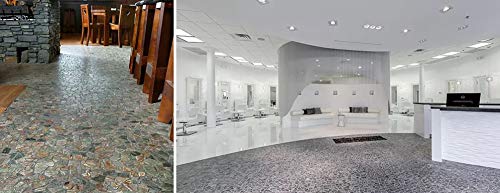 Natural Granite Pebble Interlocking Floor Tiles