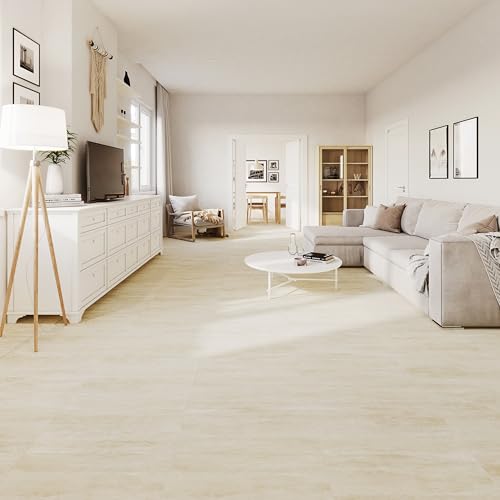 Luxurious Stone Look Vinyl Shower Floor Tiles