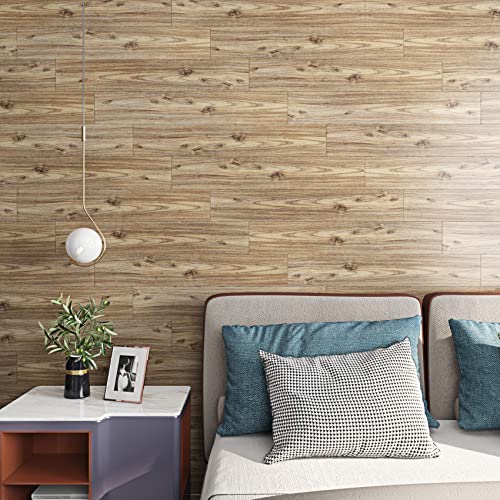 Livelynine Waterproof Vinyl Peel and Stick Floor Tiles