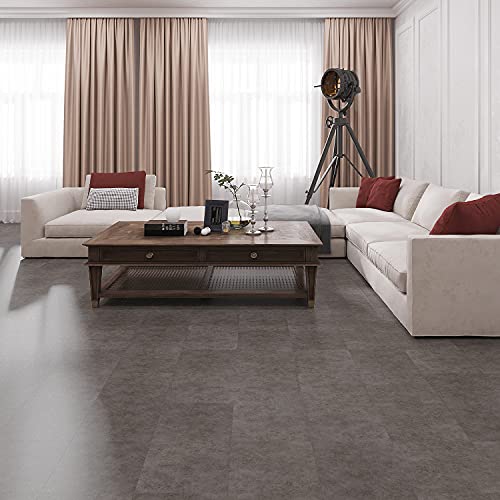 Lucida USA Peel and Stick Stone-Look Tiles