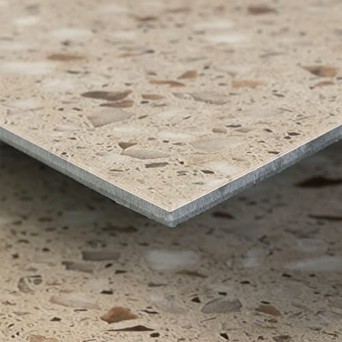 Lucida Luxury Vinyl Tile - Marble Rhombus Sample